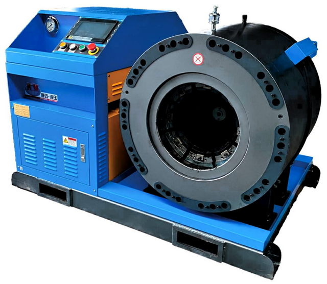 Heavy Steel Pipe Crimping Machine