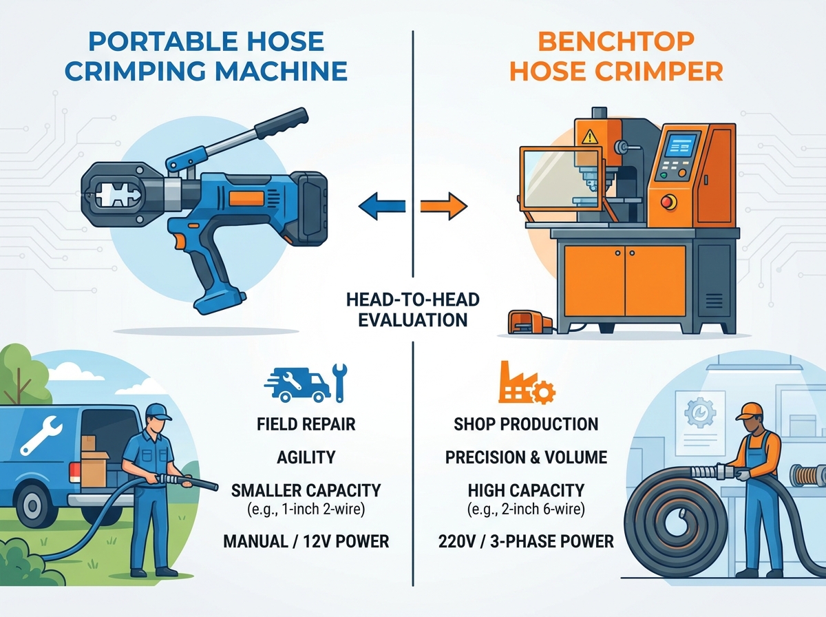 hose crimping machine