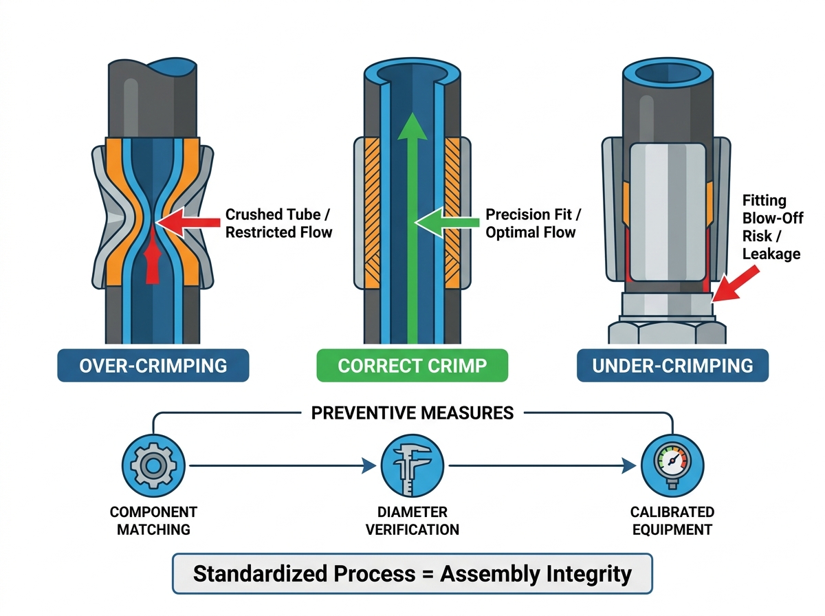 Hose Crimping Defects Prevention